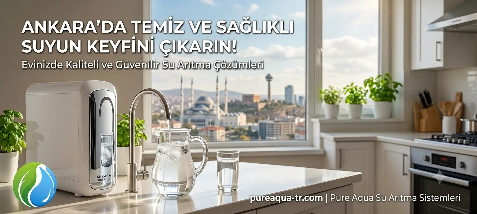 Ankara'da su arıtma cihazı seçimi için ters ozmoz sistemi şeması