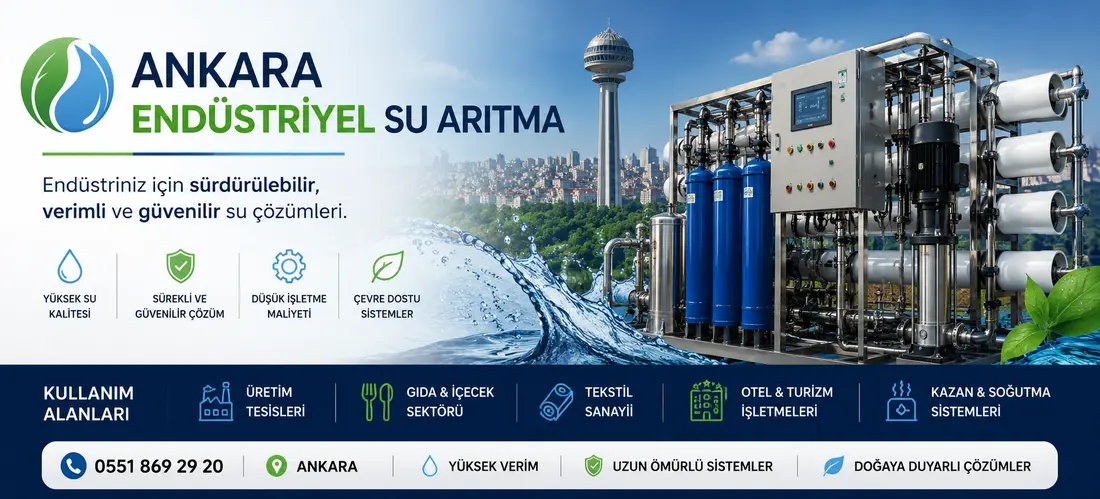 Endüstriyel Su Arıtma Sistemleri seçilirken dikkat edilmesi gerekenler