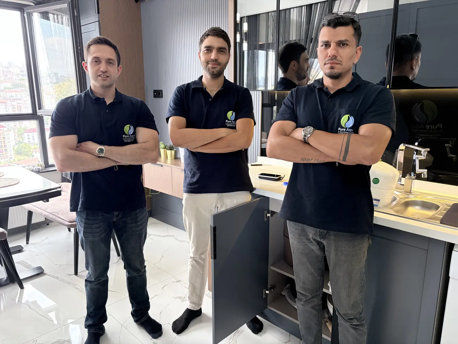 Çözüm Teknik ekibi - su arıtma kurulum ve bakım hizmetleri